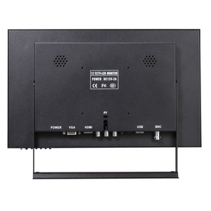 Monitor CCTV de marco metálico 13,3 Monitor LCD de pantalla ancha de 14 pulgadas Entrada AV BNC - Product Image 6