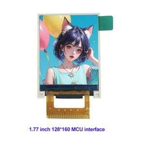 Risoluzione Display Lcd da 1.77 pollici schermo a colori 128*160 interfaccia Rgb campanello visivo interfaccia Mcu a colori Display Lcd fabbrica Oem