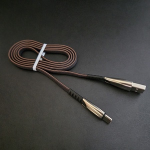 流行的耐用ios RGB马卡龙彩色扁平编织防缠结<span class=keywords><strong>USB</strong></span>至<span class=keywords><strong>8</strong></span>针电源线
