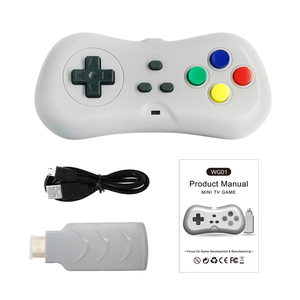 YLWゲームコンソールミニハンドヘルドビデオゲームコンソール、200ゲームレトロ最新デザインワイヤレス2.4GTVゲームコントローラーCN;GUA - Product Image 2