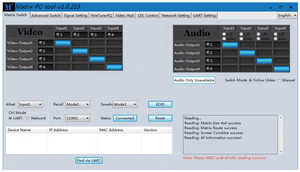 <strong>HDMI</strong> <strong>matrix</strong> <strong>switcher</strong> seamless 4X4 Support CEC and IR function and support front panel keys control - Product Image 5