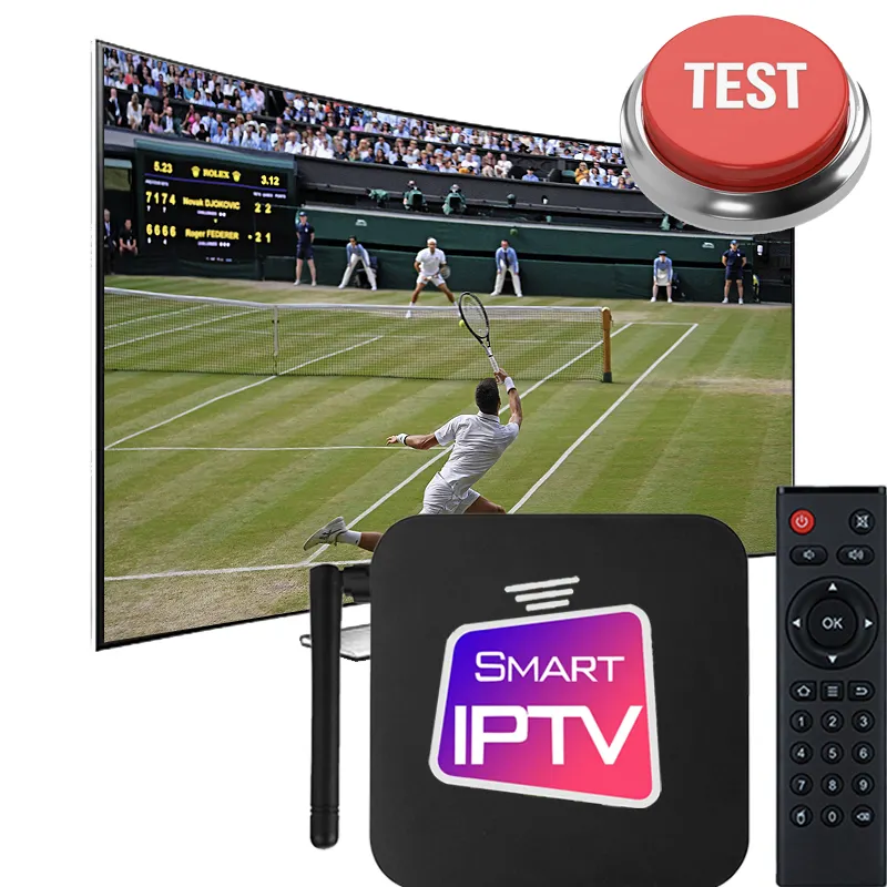 Usa prueba gratuita IPTV Francia 5g SIM router TV 43 pulgadas YouTube Premium Android TV box decodificador
