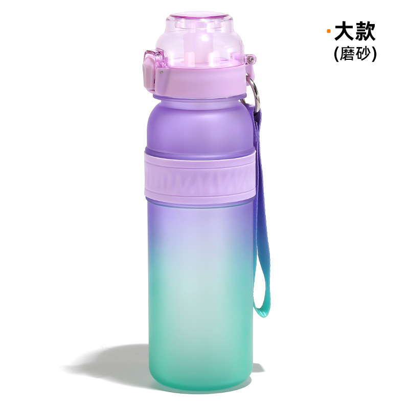 Dégradé violet-bleu - grand format - finition mate