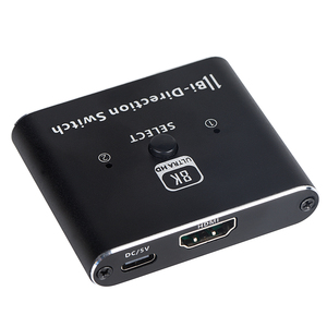Interruptor HDMI bidireccional de 8K, transmisión bidireccional de 2 puertos, 2x1, HDMI2.1, separador, 2 en 1 - Product Image 6