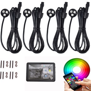 RGB 3x3W 720lm LEDマリンライト防水IP68 Cobソース12V 6000kボートと船の色温度 - Product Image 2