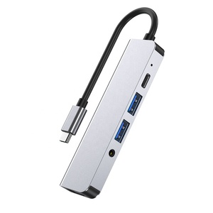 Multiport Docking Station <strong>Adapter</strong> 4 <strong>5</strong> 6 <strong>8</strong> 7 <strong>8</strong> in 1 Type C to 4k hdmi SD TF Ethernet USB Type C Hubs - Product Image 2