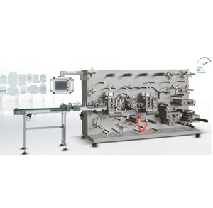 LZ-200/250 Medical PU transparentes selbstklebendes IV Cannula-Festband IV Dressing Formungsmaschine