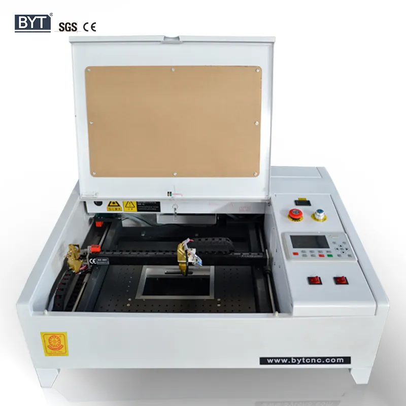 CNC 40W 50W küçük MINI CO2 lazer gravür kesme makinesi için DIY akrilik cam MDF kristal ahşap taş lastik damga oyma