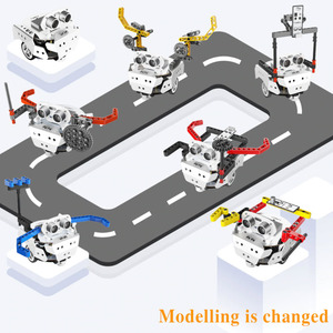 Due ruote Robot Qbot Pro programmazione Robot auto euducazione giocattolo Robot Kit Stem educazione - Product Image 3