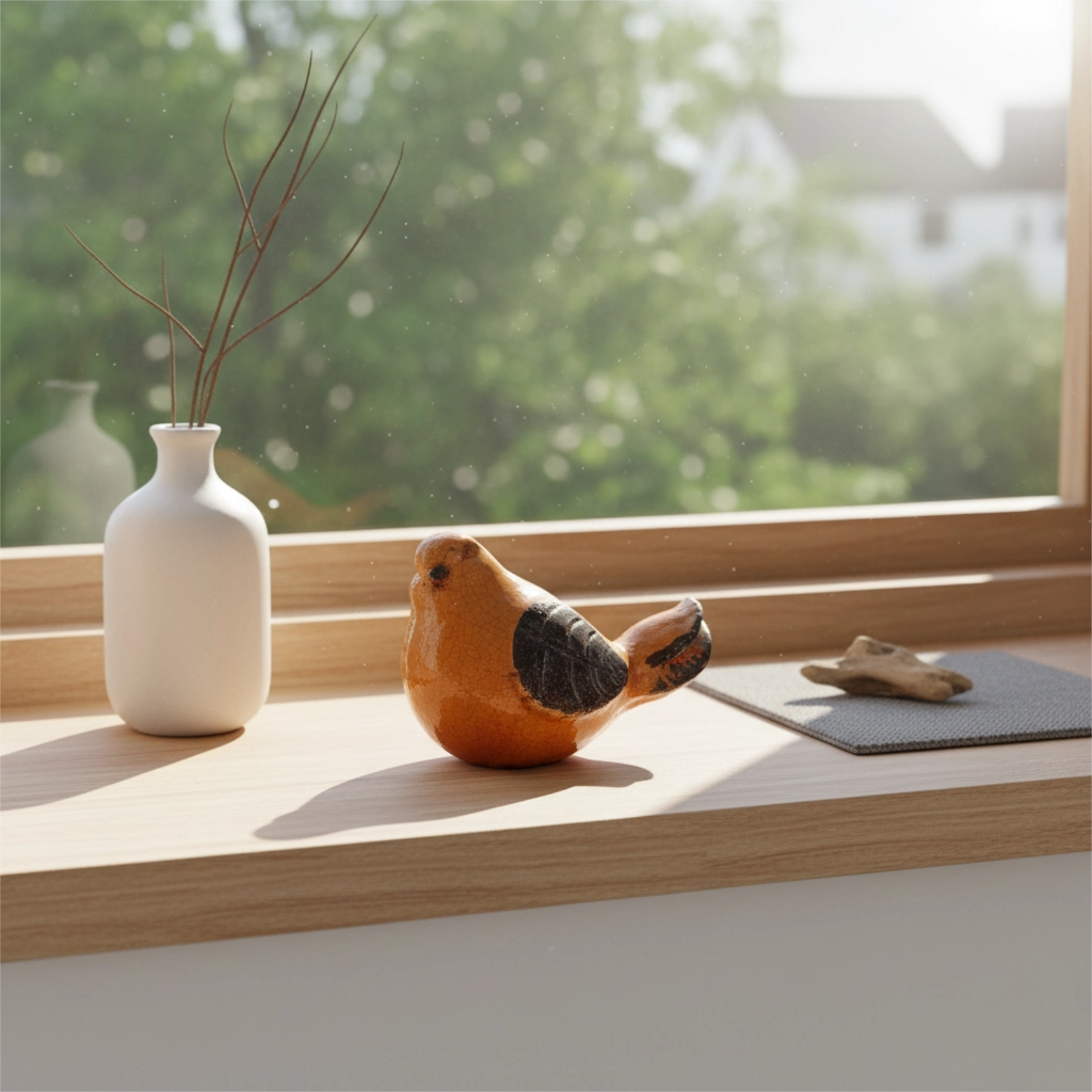 Decoración del hogar naranja
