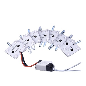 Backlight Light Box 220V <strong>Led</strong> Strip Light SMD2835 square <strong>Led</strong> Strip Light <strong>Led</strong> Module 4leds - Product Image 5