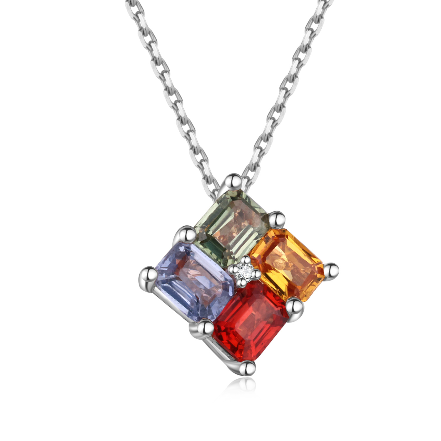 14K White Gold