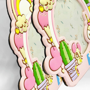 高品质定制3D软pvc相框个性化相框照片 - Product Image 6