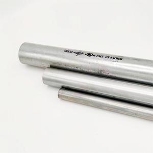 Ul797 ansi c80.3 תקן 1 1/2 אינץ צינור צינור חשמלי מגולוון עשוי פלדה ברזל מגולוון