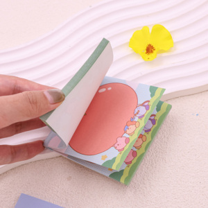 Bloc de notas de diseño personalizado con personalidad, papel adhesivo, papelería de forma cuadrada, Bloc de notas personalizado - Product Image 2