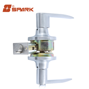 כבד החובה כפול צדדי דלת ידית מנעול צינורי דלת מנוף מנעול עם 2 schlage מפתחות - Product Image 4