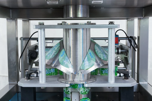 Automatische vertikale VFFS-Verpackungs maschine Multifunktions-Lebensmittel verpackung mit Beutel-und Beutel füll verpackungen - Product Image 4