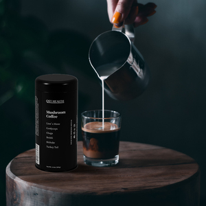 Özel etiket mantar anında Latte K fincan kahve siyah mantar özü tozu kahve Lions Mane mantar kahve - Product Image 4