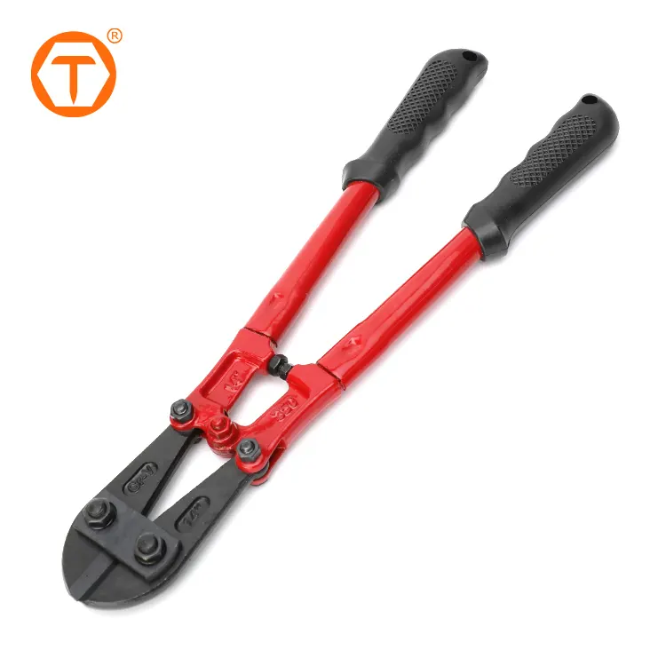 Heavy duty 12-48 inch big wire mesh cutter cutting tool steel manual bolt cutter with soft rubber grip