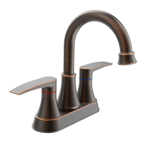 SANIPRO CUPC NSF Lead-Free Modern Water Tap <strong>4</strong> Inch Bathroom <strong>Sink</strong> Hot and Cold Mixers Basin <strong>Faucet</strong>