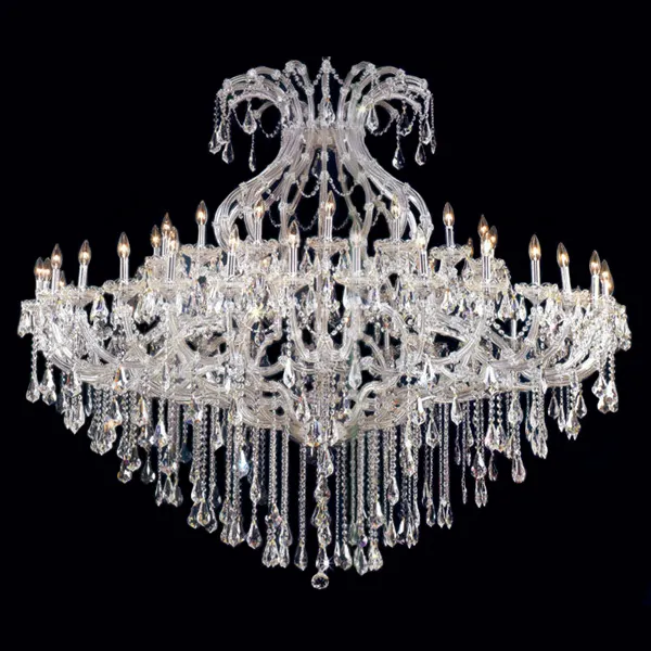 Luminária de cristal K9 para decoração de casamento, estilo francês, iluminação de teto para hotel, decorativa, luzes pendentes para sala de estar