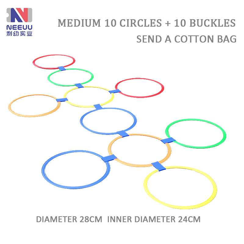 Couleur Medium 28cm (10 cercles + 10 boucles)