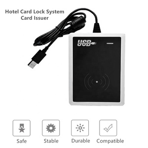 Hotel Reception Programmer <strong>Software</strong> <strong>Card</strong> Encoder Front Desk <strong>Card</strong> Reader and Writer 13.56MHz Plastic Lock System - Product Image 2