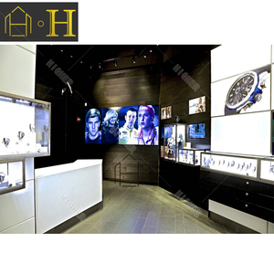 批发手表展示陈列柜精美钟表店装饰柜Woodedn手表店家具