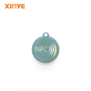 Programlanabilir NFC tag215 anti-metal etiketi rfid yakınlık nfc epoksi etiketleri sosyal medya özel - Product Image 6