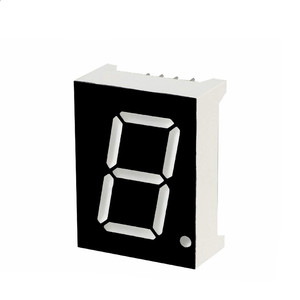 One <strong>Digit</strong> 20.4mm <strong>Digit</strong> Height 7 Segment 0.8 Inch LED Seven Segment Display - Product Image 2