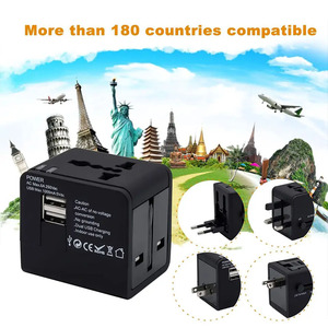Adattatore universale per presa OEM US EU AU UK adattatore da viaggio adattatore multifunzionale per spina del caricatore di alimentazione del trasformatore AC 2100Ma - Product Image 4