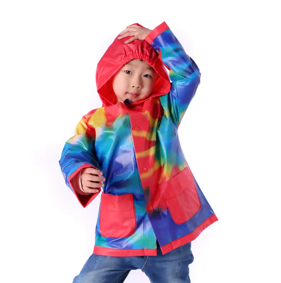 2023 nouvelle vente chaude imperméable pour enfants garçons et filles école primaire enfants cape de pluie maternelle imperméable vêtements de pluie