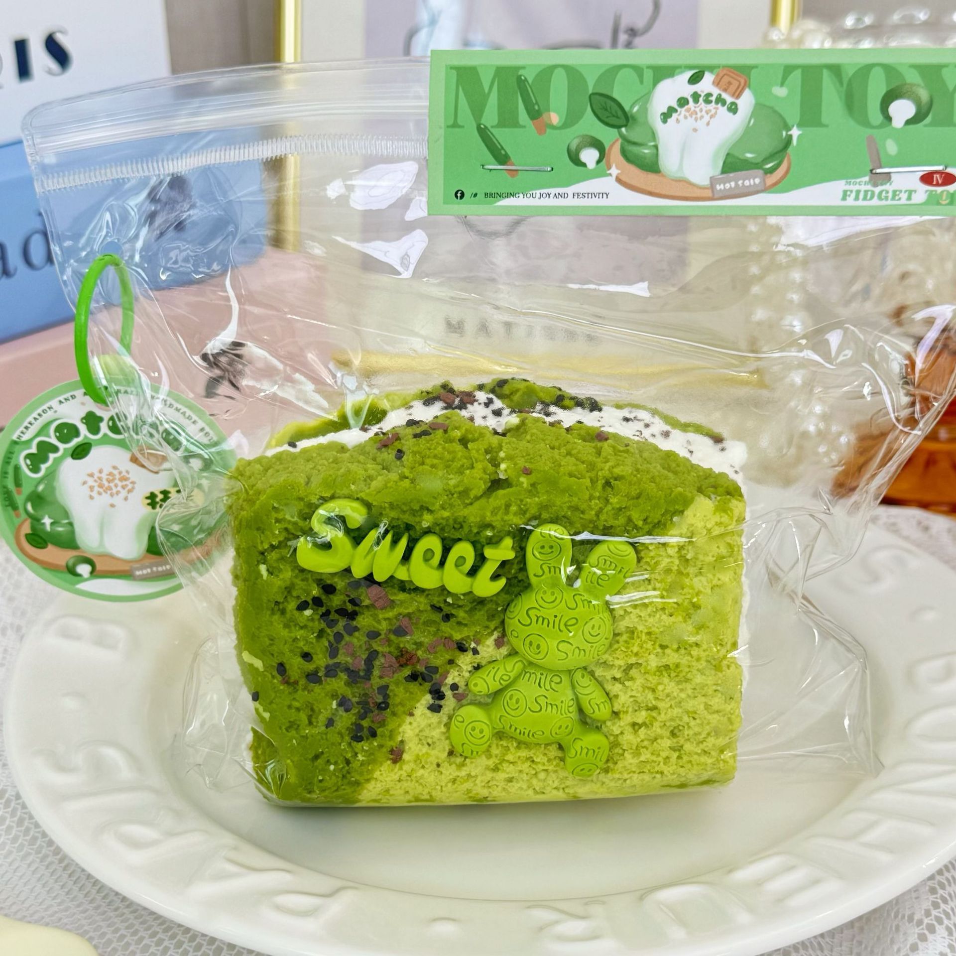 Tostada-matcha grande de tres pisos 360g
