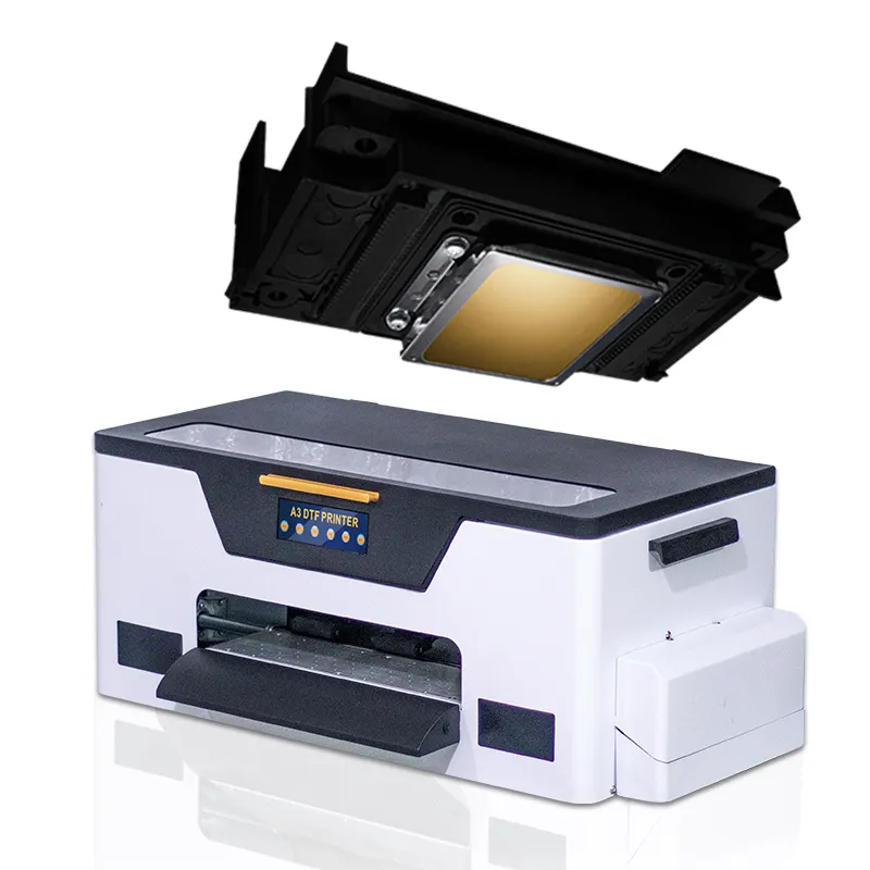 2021 Auplex 30cm DTF stampante Purecolor dx5 DTF UV stampante per adesivi ologramma solvente economica con agitatore