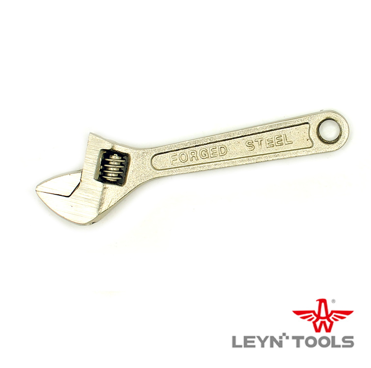 Light Handle Adjustable Metal Spanner Carbon Steel Adjustable Wrench