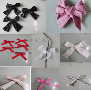 Cross Knot Bowknot Leather Webbing Ribbon <strong>String</strong> <strong>c</strong> Bow Knotting Machine Foe Sale - Product Image 6