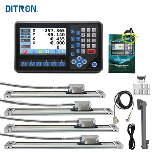 DITRON DRO magnetico scala di vetro lineare Encoder con 2/3/4/5 asse per tornio/fresatrice Set di letture digitali - Product Image 2