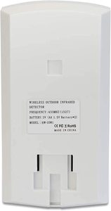 Sensor Detector de movimiento PIR para exteriores, sistema de alarma de seguridad para el hogar, 433MHZ, resistente al agua IP65 - Product Image 5