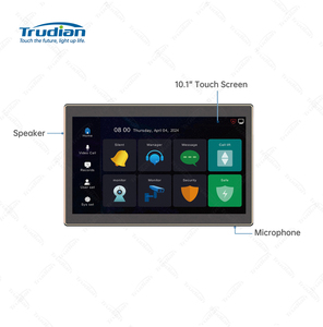 Apartment Indoor Monitor 10.1 Inches HD Touch Screen Elevator Lift Control Integration Smart <strong>IP</strong> <strong>Video</strong> <strong>Intercom</strong> Door Phone <strong>System</strong>