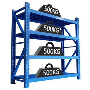 Heavy-Duty Metal Rack Storage Systems Corrosion-Protected Steel <strong>Pallet</strong> Racking for Warehouses Heavy-Duty Racking Shelves Units - Product Image 2
