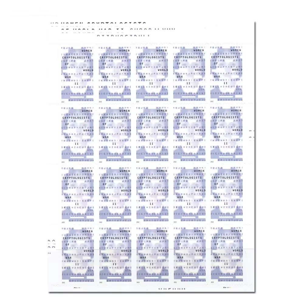 2022 MNH 5738a IMPERF NDC CRYPTOLOGISTES FEMMES