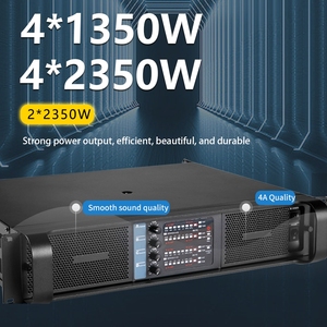 Amplificador de 4 canales 10Q Profesional 4 Ch 5000 Watt Dj Amplificador de potencia de audio estéreo para altavoz dual de 15 pulgadas - Product Image 3