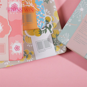 4 tasarımlar çiçek ve geyik ciltli not defteri yaratıcı el kitabı defter 2671 - Product Image 5