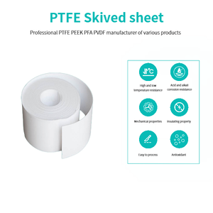 Custom <strong>PTFE</strong> Skived Sheets CNC Cut <strong>High</strong> <strong>Purity</strong> Factory Direct Supply for OEM Chemical and Electronics Use <strong>PTFE</strong> Skived Sheet - Product Image 4