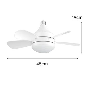 Ventiladores de techo regulables LED decorativos para el hogar con luces LED Ventilador de control remoto Luz de techo con luz LED - Product Image 3