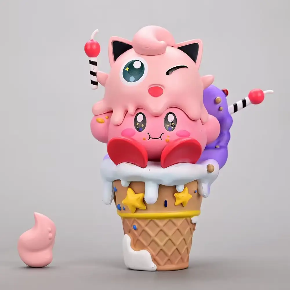 lovely pokemoned ice cream cone anime figure high quality monster toys for poke mon kid's toys