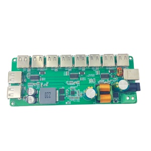 12/24VUSBHUB 10-Port endüstriyel denetleyici USB2.0 Hub genişleme modülü 2.0 sürüm 10-Digit ekran PCB PCBA endüstriyel USB USB - Product Image 3