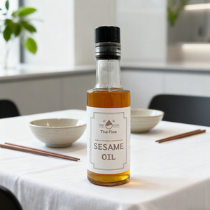 Tự Nhiên Hàn Quốc Nướng Dầu Mè 180Ml Không-Biến Đổi Gen Vàng Tinh Khiết Lạnh Ép Dầu Cho Châu Á Món Ăn Xào & Truyền Thống Nấu Ăn - Product Image 1