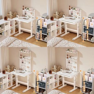 โต๊ะทำงาน เฟอร์นิเจอร์ โต๊ะคอมพิวเตอร์อเนกประสงค์ โต๊ะเครื่องแป้ง โต๊ะอ่านหนังสือ พร้อมอุปกรณ์สำนักงานคุณภาพสูง โต๊ะอ่านหนังสือ - Product Image 5