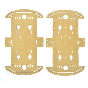WGZX 4WD Smart R3 Entwicklungs platine SG90 Servo HC-sr04 Roboter Auto DIY Zubehör Chassis Kit 4 Räder Antriebs motor - Product Image 3